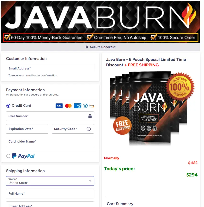 Java Burn Weight Loss